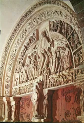Pentecostés, del tímpano del portal central, c.1120
